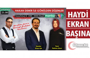 GAZETECİ-ŞAİR HAKAN DEMİR'İN BU AKŞAMKİ...