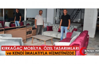 KIRKAĞAÇ MOBİLYA, ÖZEL TASARIMLARI ve KENDİ İMALATIYLA...