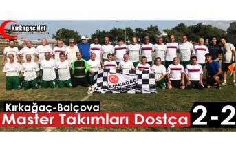 MASTER TAKIMLARI DOSTÇA 2-2