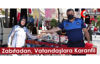 ZABITADAN VATANDAŞLARA KARANFİL 