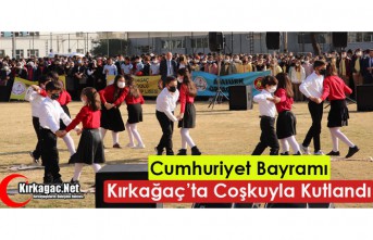 29 EKİM CUMHURİYET BAYRAMI COŞKUYLA KUTLANDI