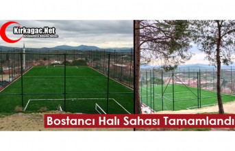 BOSTANCI HALI SAHASI TAMAMLANDI