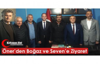 ÖNER’DEN BOĞAZ ve SEVEN’E ZİYARET