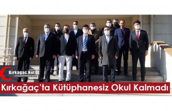 KIRKAĞAÇ’TA KÜTÜPHANESİNİZ OKUL KALMADI