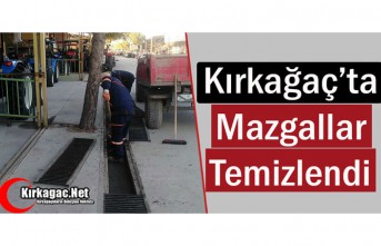 KIRKAĞAÇ’TA MAZGALLAR TEMİZLENDİ