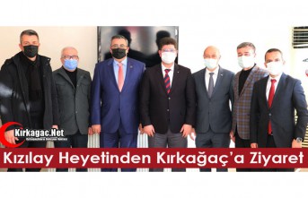 KIZILAY HEYETİNDEN KIRKAĞAÇ’A ZİYARET