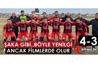 ŞAKA GİBİ..BÖYLE YENİLGİ ANCAK FİLMLERDE OLUR