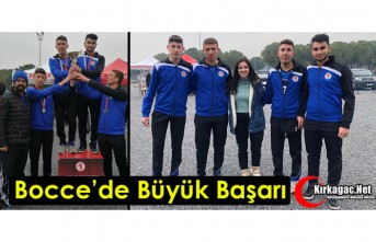 BOCCE’DE BÜYÜK BAŞARI