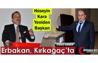 FATİH ERBAKAN, KIRKAĞAÇ'TA(VİDEO)