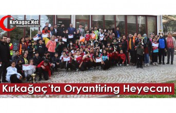 KIRKAĞAÇ’TA ORYANTİRİNG HEYECANI