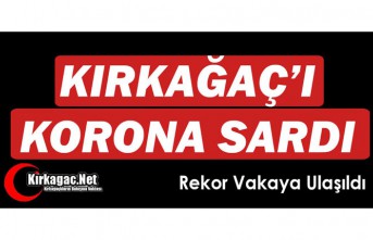 SON DAKİKA.. KIRKAĞAÇ'TA KORONA REKOR SEVİYEYE...