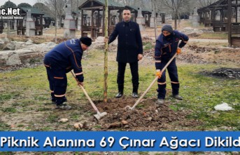 AKSU PİKNİK ALANI AĞAÇLANDIRILDI