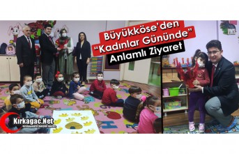 BÜYÜKKÖSE’DEN “KADINLAR GÜNÜNDE” ANLAMLI...