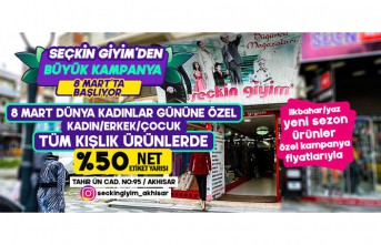 SEÇKİN GİYİM'DEN BÜYÜK KAMPANYA(REKLAM)