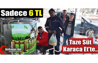 TAZE SÜT KARACA ET’TE