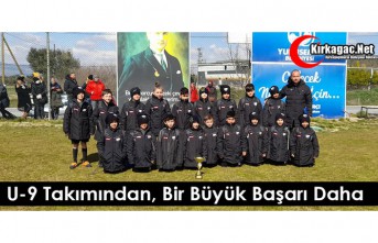 U-9 TAKIMINDAN BİR BÜYÜK BAŞARI DAHA