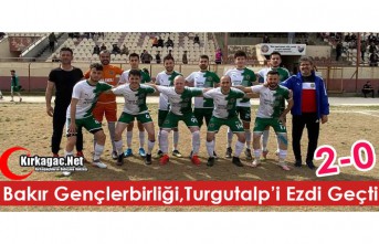 BAKIR GENÇLERBİRLİĞİ, TURGUTALP'İ EZDİ GEÇTİ 2-0