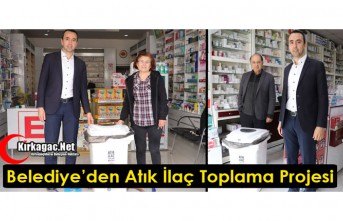 BELEDİYE’DEN ATIK İLAÇ TOPLAMA PROJESİ 