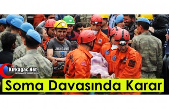 SOMA DAVASINDA KARAR