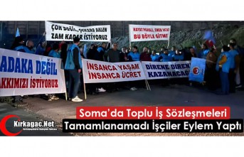 TOPLU İŞ SÖZLEŞMELERİ TAMAMLANAMADI İŞÇİLER...