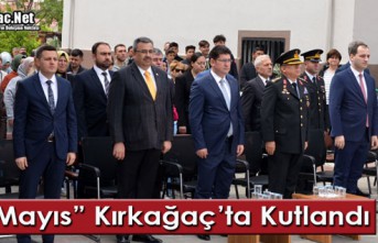 19 MAYIS KIRKAĞAÇ'TA KUTLANDI 