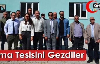 ATIK SU ARITMA TESİSİNİ GEZDİLER