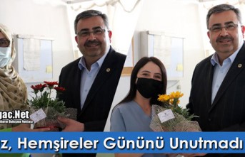 GEDÜZ, HEMŞİRELER GÜNÜNÜ UNUTMADI