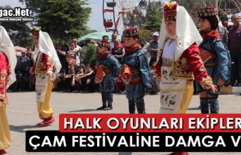 HALK OYUNLARI EKİPLERİ FESTİVALE DAMGA VURDU