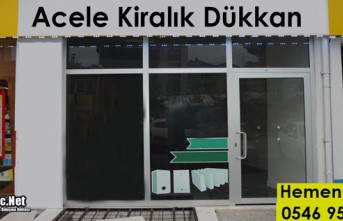 KIRKAĞAÇ'TA KİRALIK DÜKKAN