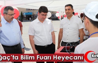 KIRKAĞAÇ’TA BİLİM FUARI HEYECANI