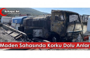 MADEN SAHASINDA KORKU DOLU ANLAR