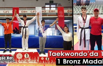 TAEKWONDODA 1 ALTIN, BİR BRONZ