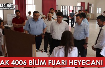 TÜBİTAK 4006 BİLİM FUARI HEYECANI