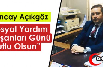 AÇIKGÖZ “SOSYAL YARDIM ÇALIŞANLARI GÜNÜNÜ...