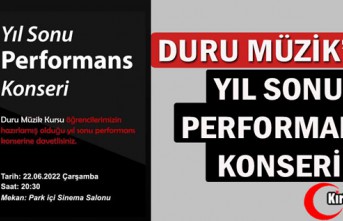 DURU MÜZİK’TEN YIL SONU PERFORMANSI KONSERİ