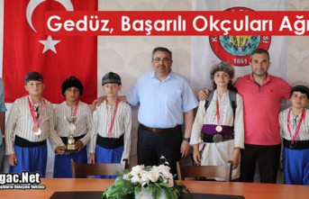 GEDÜZ, BAŞARILI OKÇULARI AĞIRLADI