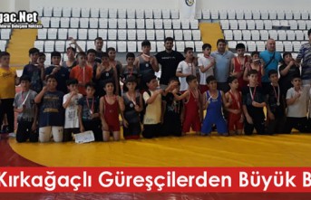 KIRKAĞAÇLI GÜREŞÇİLERDEN ÖNEMLİ BAŞARI