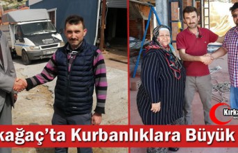 KIRKAĞAÇ’TA KURBANLIKLARA BÜYÜK İLGİ