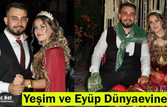 YEŞİM ve EYÜP DÜNYAEVİNE GİRDİ