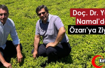 DOÇ. DR. YÜCEL NAMAL’DAN ÖZARI’YA ZİYARET 