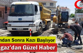 DOĞALGAZ'DAN GÜZEL HABER