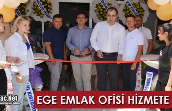 "EGE EMLAK OFİSİ" KIRKAĞAÇ'TA TÖRENLE HİZMETE GİRDİ