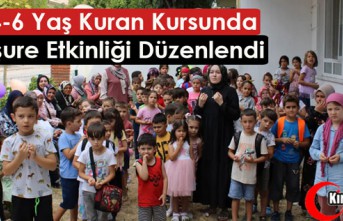 4-6 YAŞ KURAN KURSUNDA AŞURE ETKİNLİĞİ DÜZENLENDİ