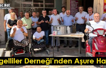 ENGELLİLER DERNEĞİ'NİN AŞURE HAYRINA BÜYÜK...