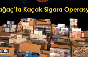 KIRKAĞAÇ’TA KAÇAK SİGARA OPERASYONU