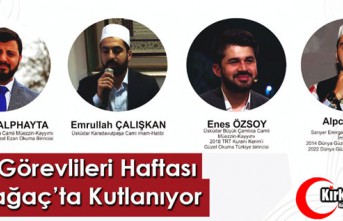 DİN GÖREVLİLERİ HAFTASI KIRKAĞAÇ’TA KUTLANACAK