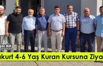 İLÇE PROTOKOLÜ KARAKURT 4-6 YAŞ KURAN KURSU İNŞAATINI...