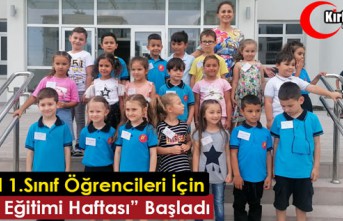 İlkokul 1.Sınıf Öğrencileri İçin "Uyum Eğitimi Haftası" Başladı