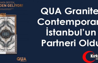 QUA Granite, Contemporary İstanbul’un Partneri Oldu