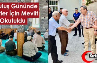 ŞEHİTLERİN ANISINA “MEVLİT” OKUTULDU